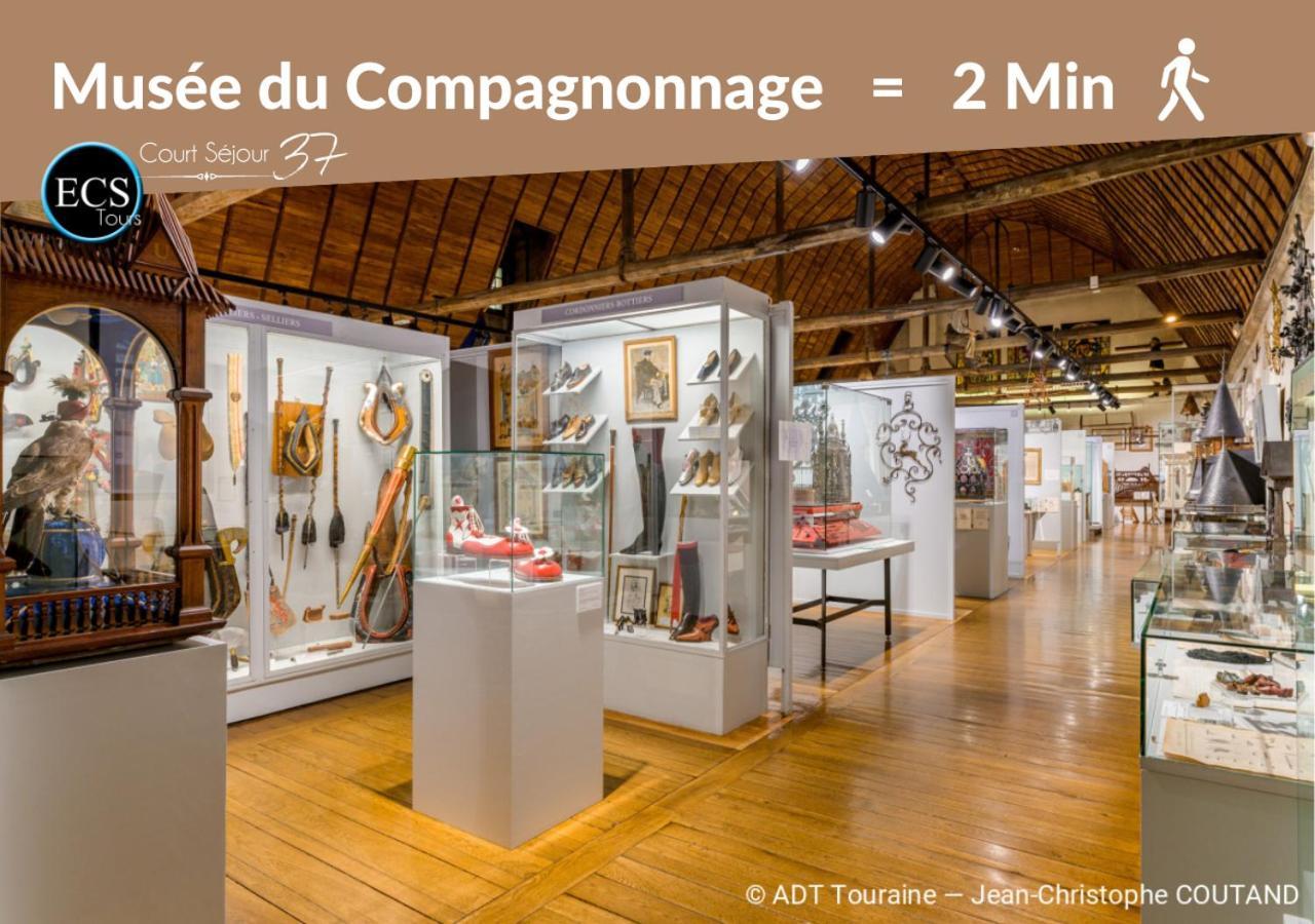 图尔Le Constantine - Quartier Historique - Charme & Ancien公寓 外观 照片